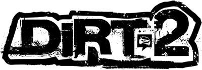 Dirt 2 title screen for Wii